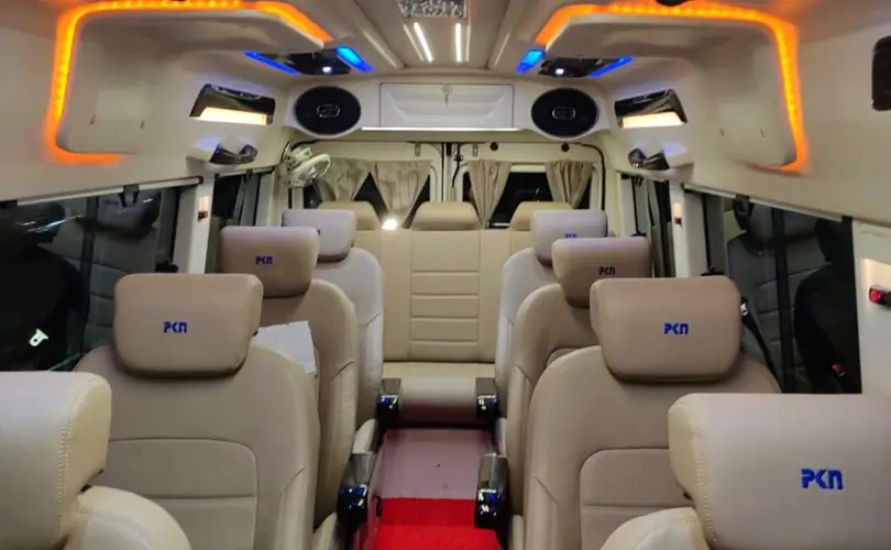 12 Seater Tempo Traveller